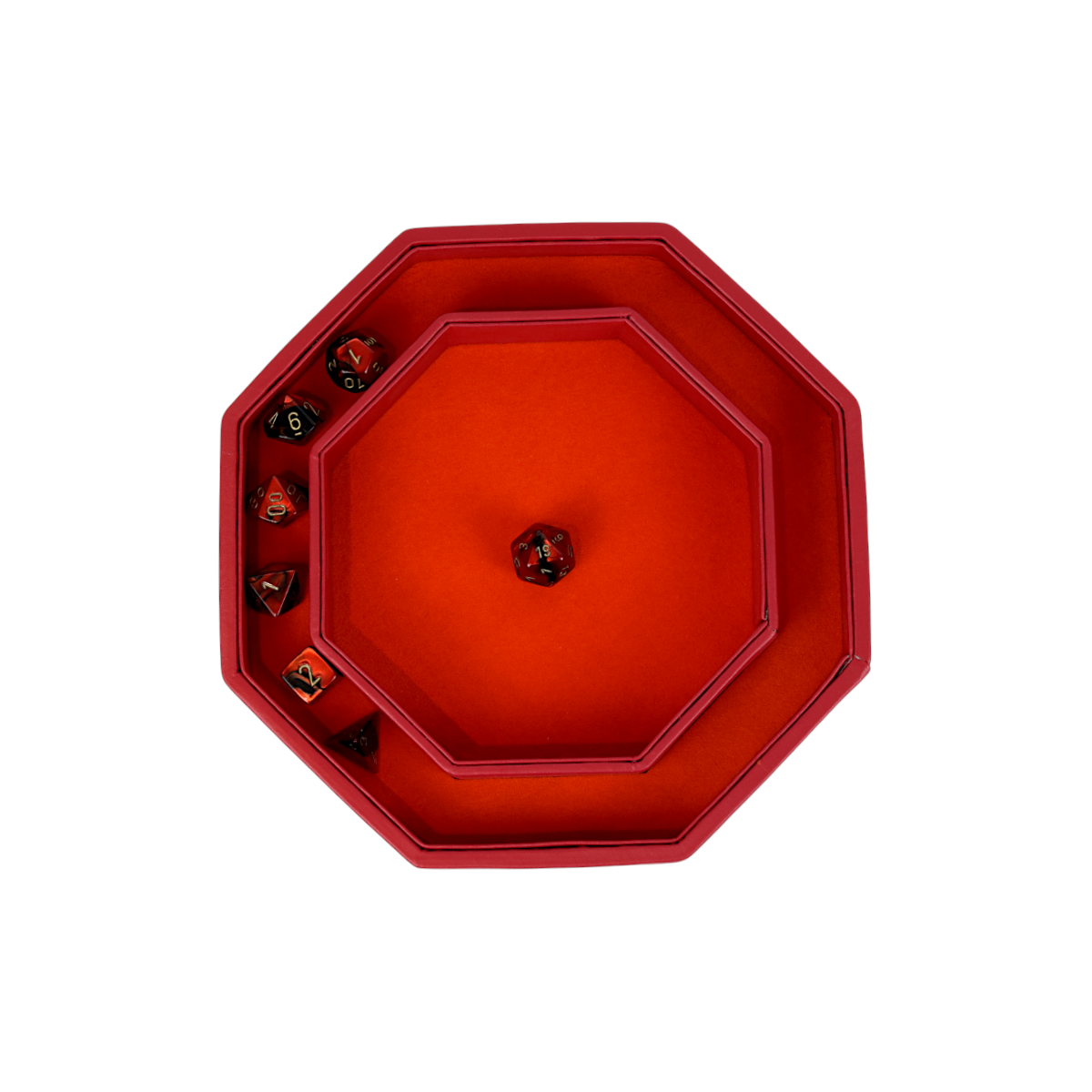 Lets Play Games 259039 Essentials Dice Arena Scarlet / Copper