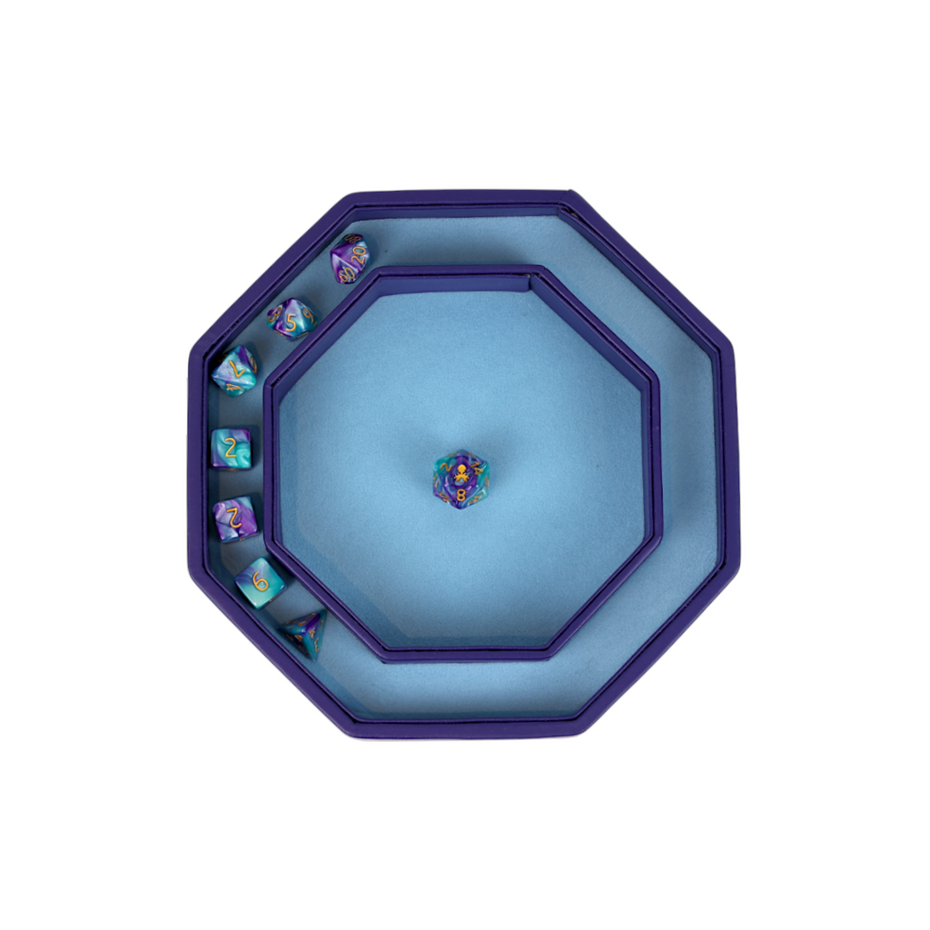 Lets Play Games 259043 Essentials Dice Arena Cobalt / Pale Cyan