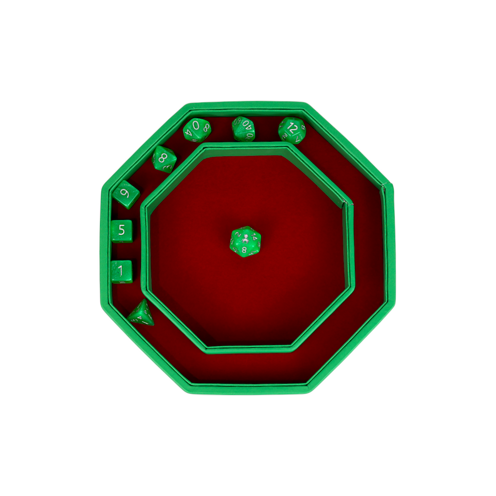 Lets Play Games 259042 Essentials Dice Arena Teal / Crimson