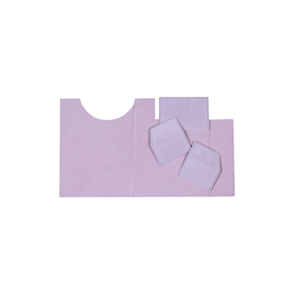 Lets Play Games 259033 Essentials Dice Tower and Mat Magenta / Rose