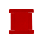Lets Play Games 259035 Essentials Dice Tower and Mat Teal / Crimson