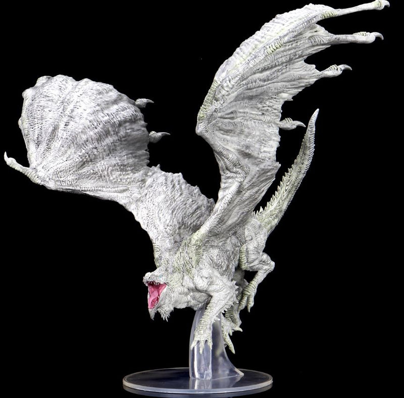 WizKids 96020 D&D Icons of the Realms Miniatures: Adult White Dragon (9003829231853)