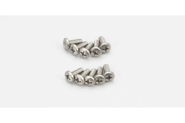 Kyosho 1-S03008T Ttnm BH Screw (M3x8)(10) (8324673634541)