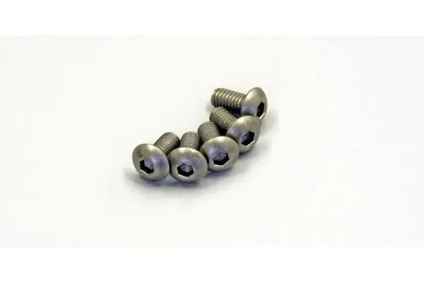 Kyosho 1-S14008HT Tttn Hex BH Screw (M4x8)(5) (8324674814189)