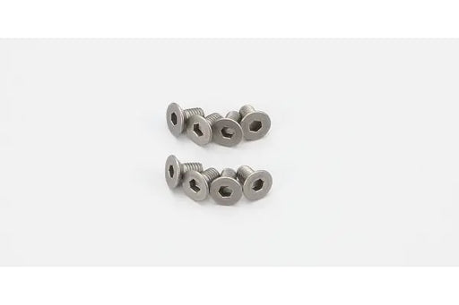 Kyosho 1-S33006HT Ttnm Hex FH Screw (M3x6)(8) (8324675829997)
