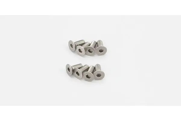 Kyosho 1-S33008HT Ttnm Hex FH Screw (M3x8)(8) (8324675961069)