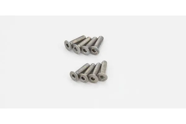 Kyosho 1-S33012HT Ttnm Hex FH Screw (M3x12)(8) (8324676255981)
