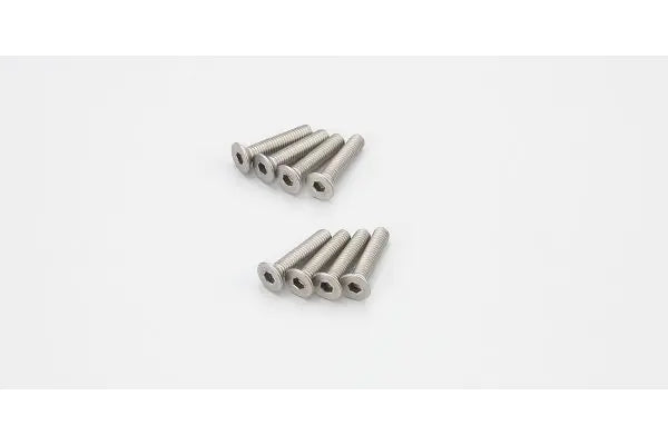 Kyosho 1-S33015HT Ttnm Hex FH Screw (M3x15)(8) (8324676354285)
