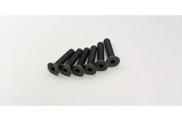 Kyosho 1-S34018H Hex FH Screw (M4x18)(6) (8324677271789)
