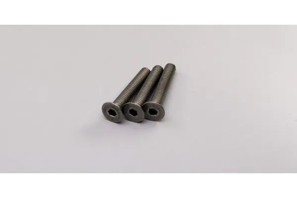 Kyosho 1-S34025HT Ttnm Hex FH Screw (M4x25)(3) (8324677501165)