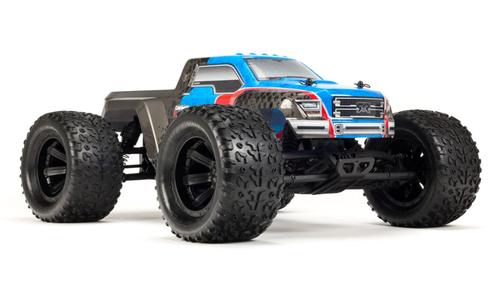 ARRMA ARA102727IT2 Granite Voltage 2WD Mega 1/10 MT RTR Blue/Black Includes Metal Gear Savox Servo NiMh Battery & Charger