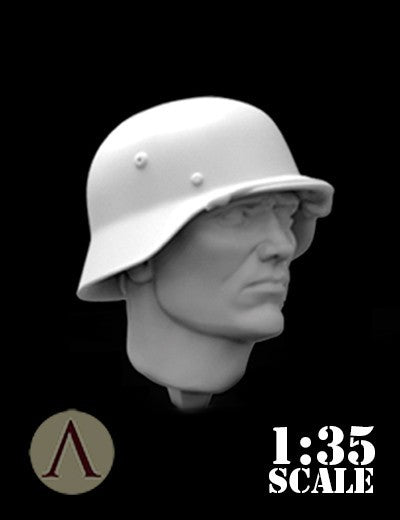 Scale 75 Figures Warfront Wwii German Head Set 35mm (2)