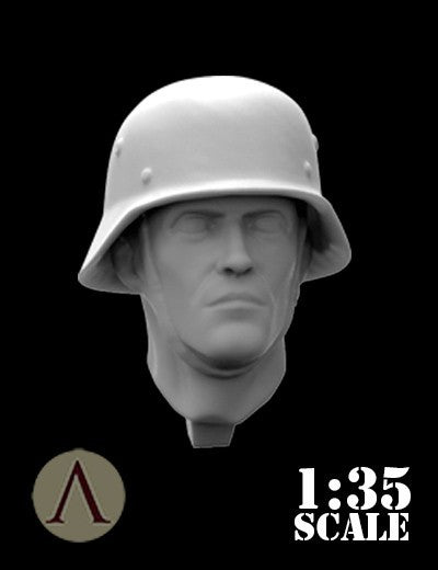 Scale 75 Figures Warfront Wwii German Head Set 35mm (5)