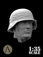 Scale 75 Figures Warfront Wwii German Head Set 35mm (6)