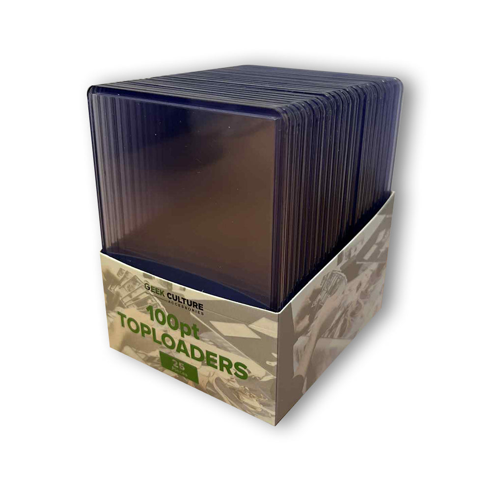 Geek Culture TOPLOADER100 100pt Medium Toploaders (25ct) (9250488025325)