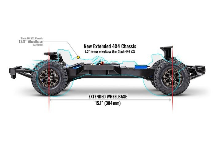 Traxxas 101076-4: Ford F-150 Raptor R (8230013370605)