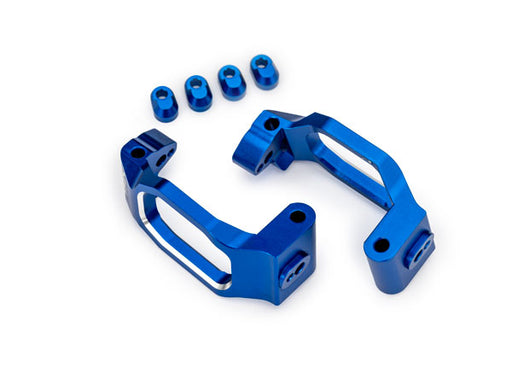 Traxxas 10232-BLUE Aluminum Caster Blocks (L&R) - Hobby City NZ (9070144028909)
