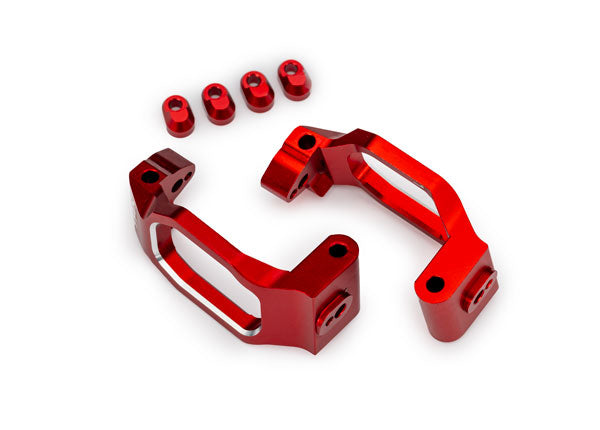 Traxxas 10232-BLUE Aluminum Caster Blocks (L&R) (9070144028909)