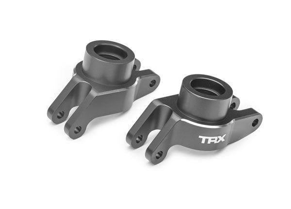 Traxxas 10252-BLUE Aluminum Stub Axle Carriers (L&R) (9070144094445)