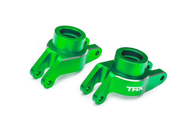 Traxxas 10252-BLUE Aluminum Stub Axle Carriers (L&R) (9070144094445)