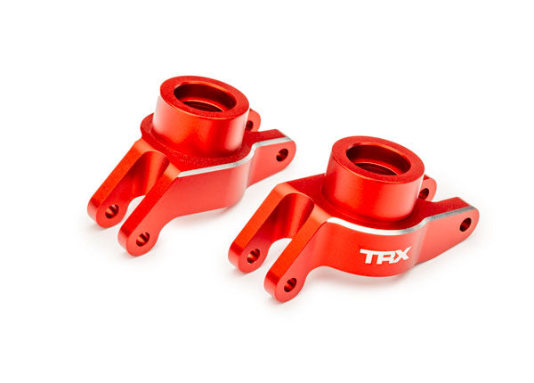 Traxxas 10252-BLUE Aluminum Stub Axle Carriers (L&R) (9070144094445)