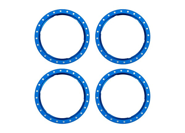 Traxxas 10276-BLK Pro Scale Aluminum Beadlock Rings (4) (9070144225517)