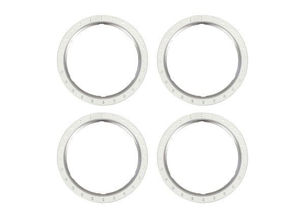 Traxxas 10276-BLK Pro Scale Aluminum Beadlock Rings (4) (9070144225517)