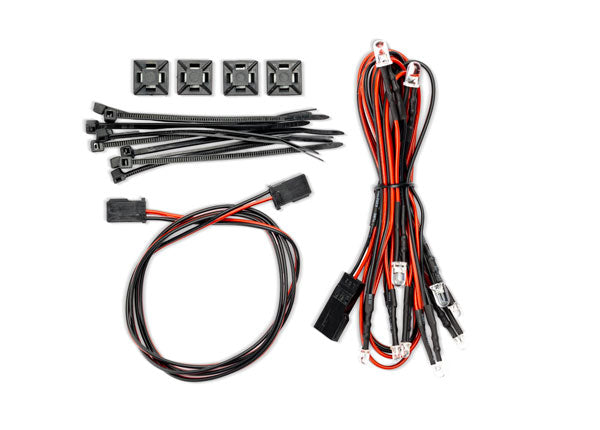 Traxxas Boat Trailer LED Lights & Wire Harness RC Accessory