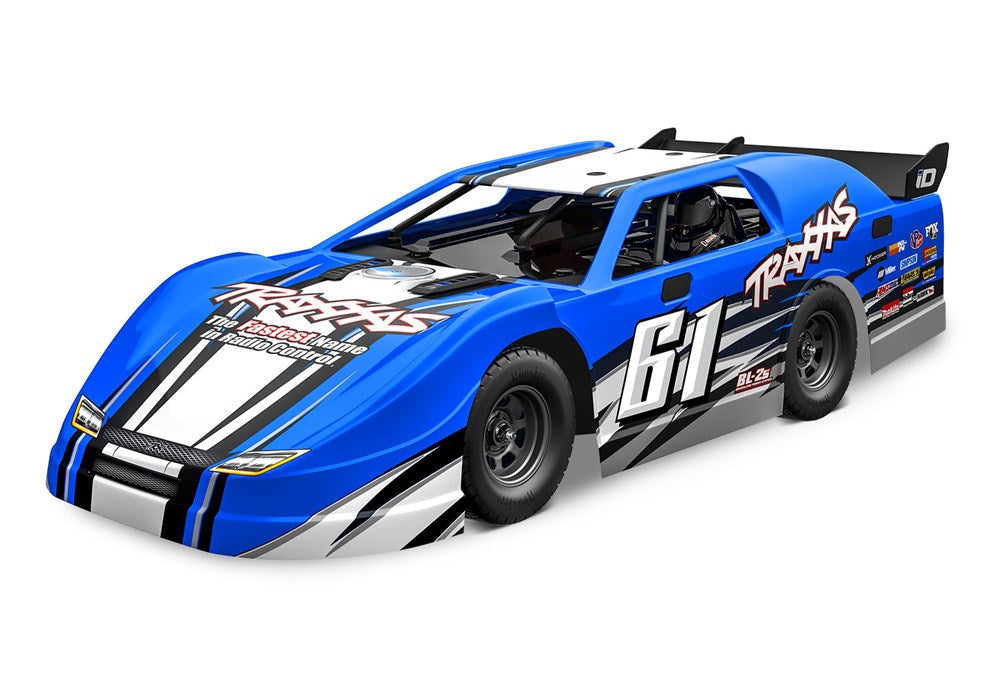 Traxxas 104364-74-BLUE Slash Late Model BL-2s (9070144553197)