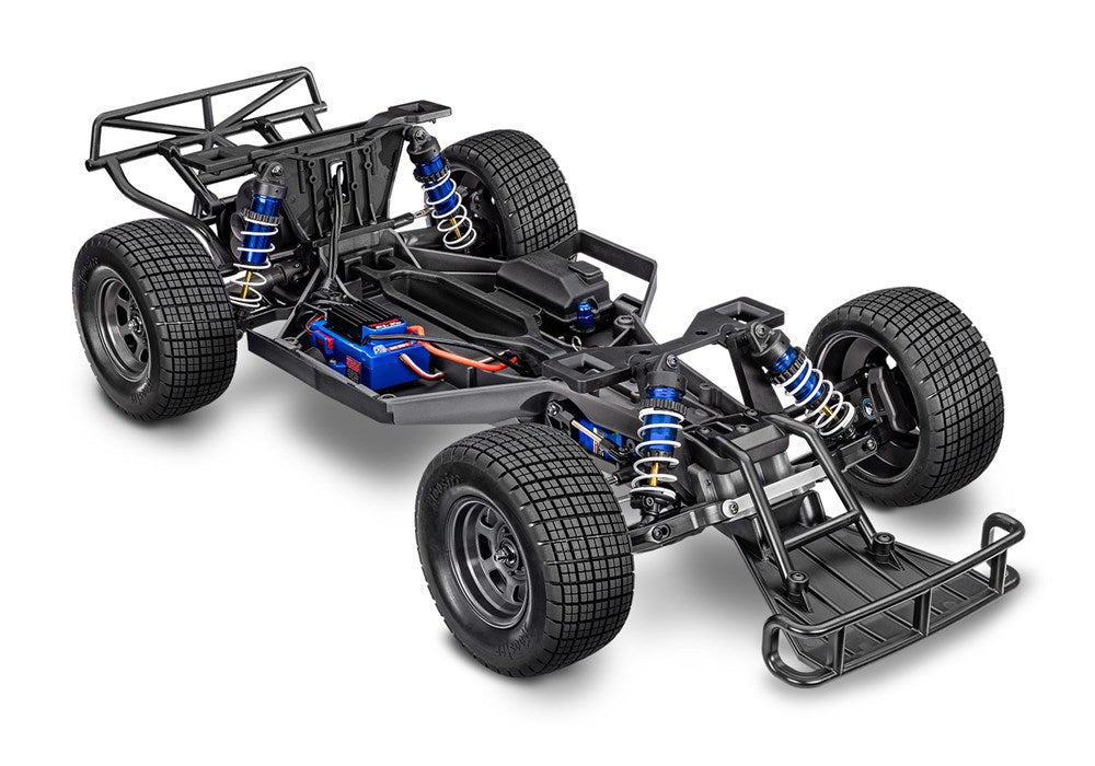 Traxxas 104364-74-BLUE Slash Late Model BL-2s (9070144553197)