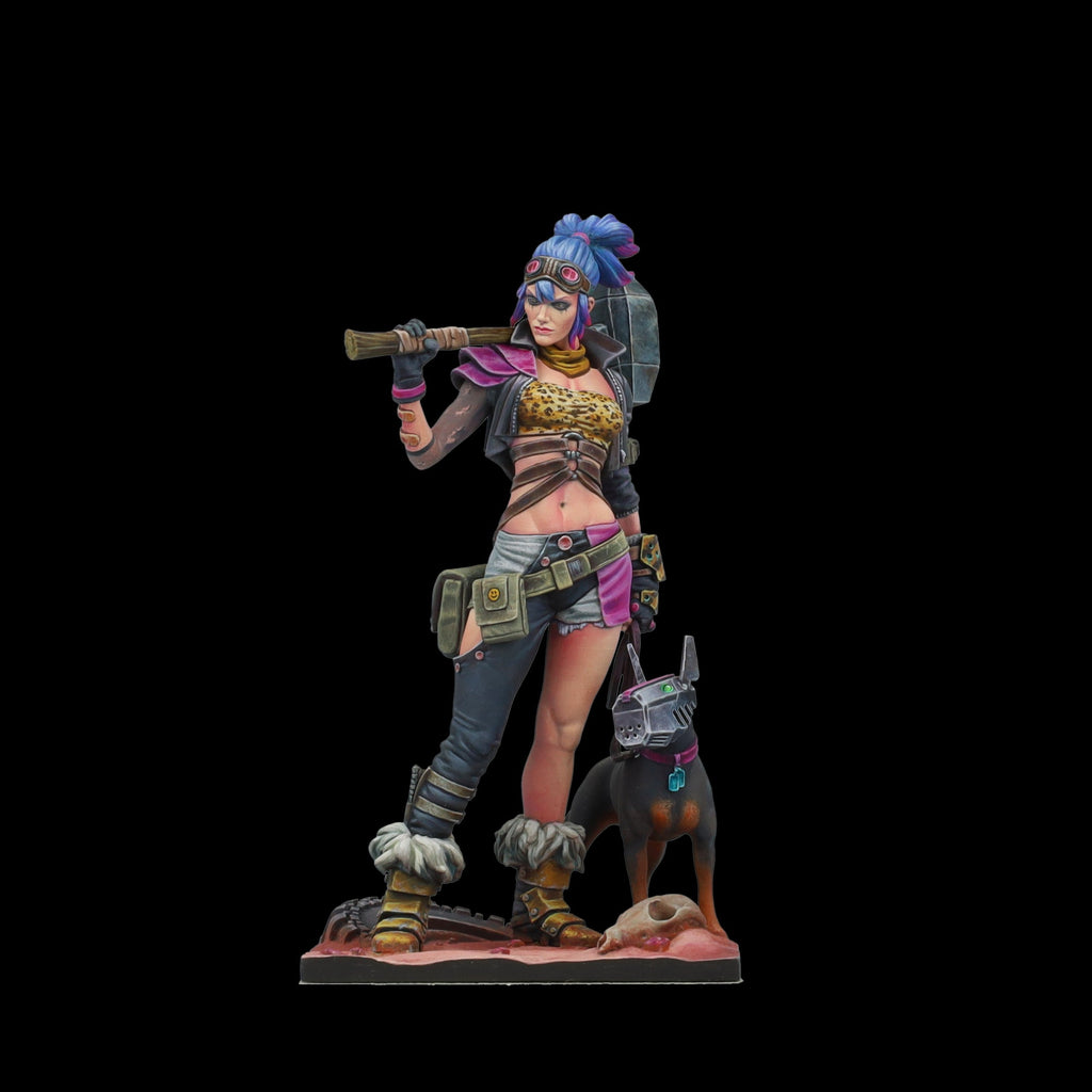 Scale 75 Busts New Age Scrappers Wrecking Maxine 75mm (3)
