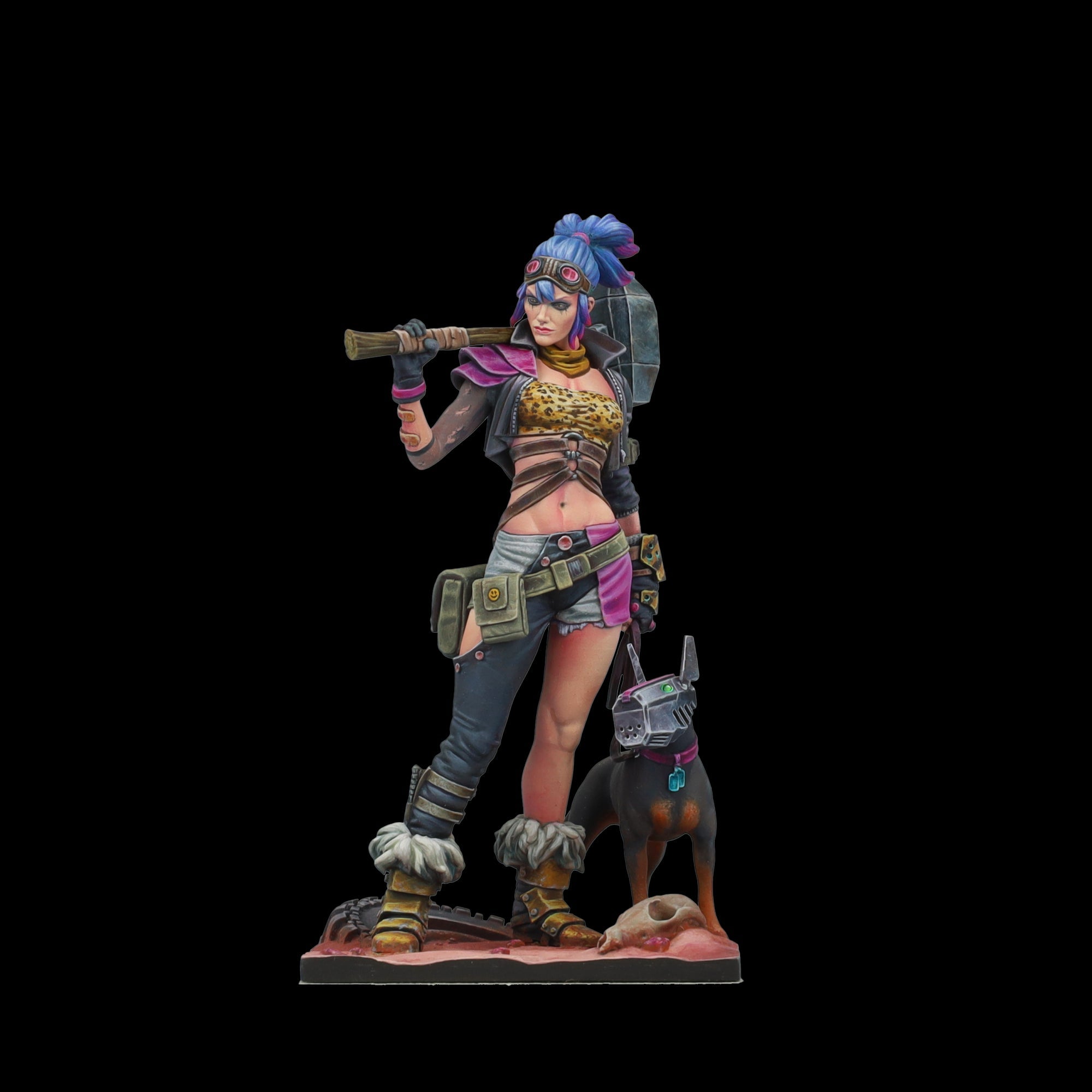 Scale 75 Busts New Age Scrappers Wrecking Maxine 75mm (3)