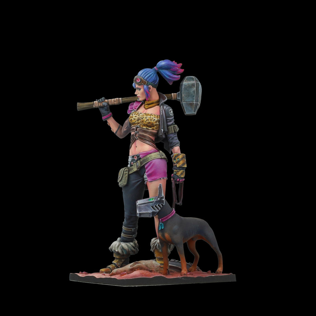 Scale 75 Busts New Age Scrappers Wrecking Maxine 75mm (6)