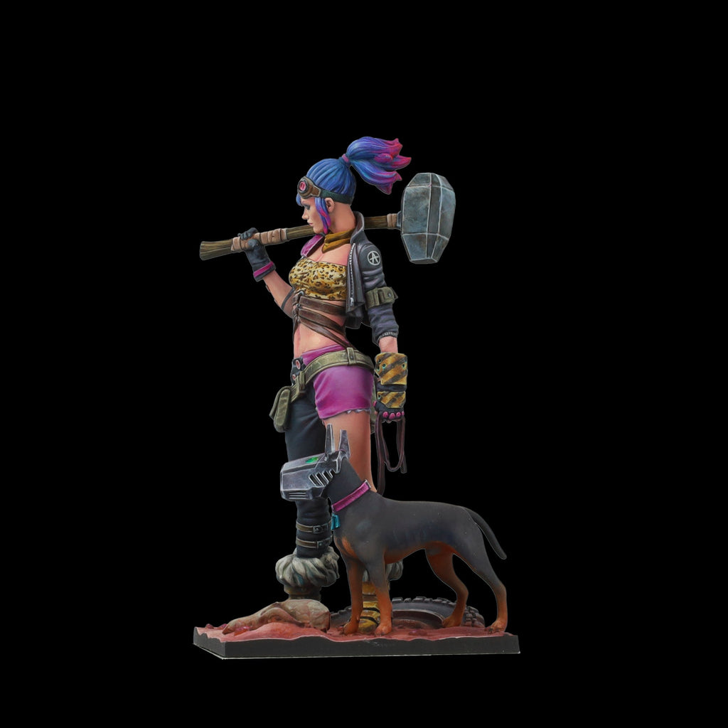 Scale 75 Busts New Age Scrappers Wrecking Maxine 75mm (7)
