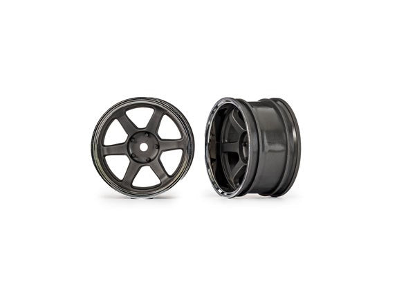 Traxxas 10572 Wheels 1.9 Six Spoke Rear (8806077858029)