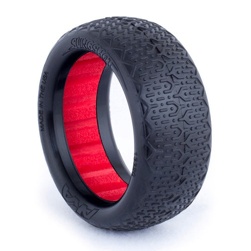 AKA AKA13320SR 1/10 Buggy Evo Typo 4Wd Front (Soft) W/ Red Insert (8319049761005)