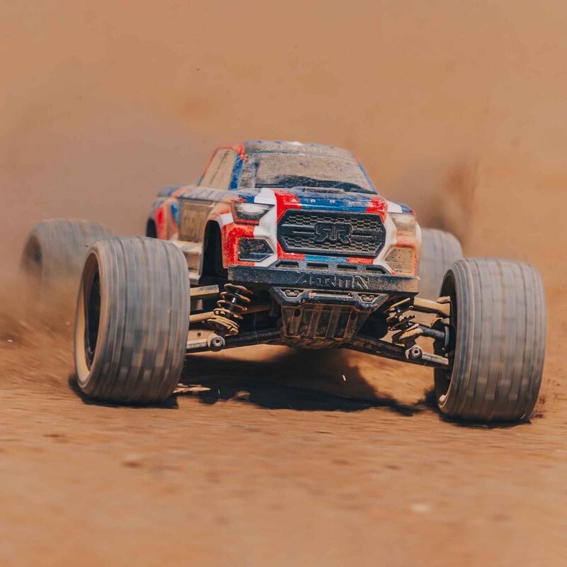 ARRMA ARA2102T1 1/18 Granite Grom Mega 380 Brushed 4X4 Monster Truck RTR Blue (8319058247917)