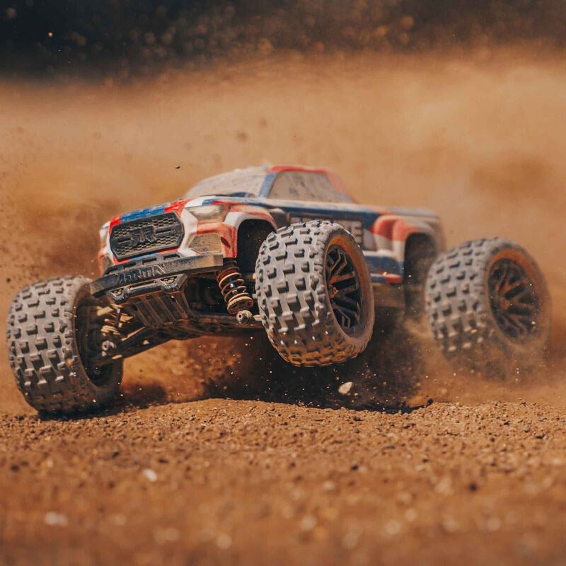 ARRMA ARA2102T1 1/18 Granite Grom Mega 380 Brushed 4X4 Monster Truck RTR Blue (8319058247917)