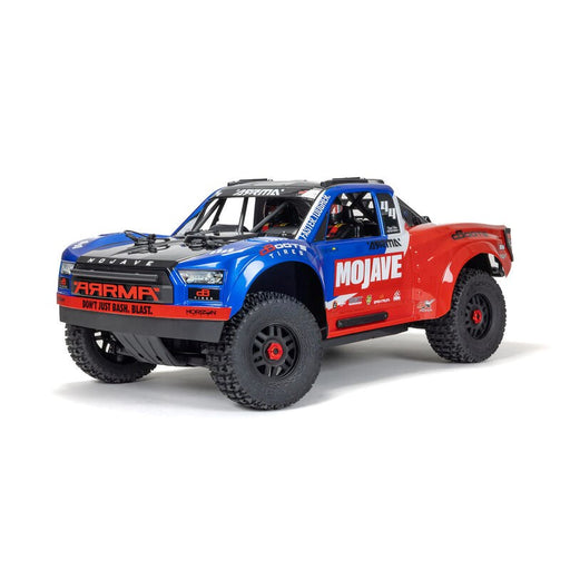 ARRMA ARA4404T2 1/8 MOJAVE 4X4 4S BLX Desert Truck RTR Blue - Hobby City NZ