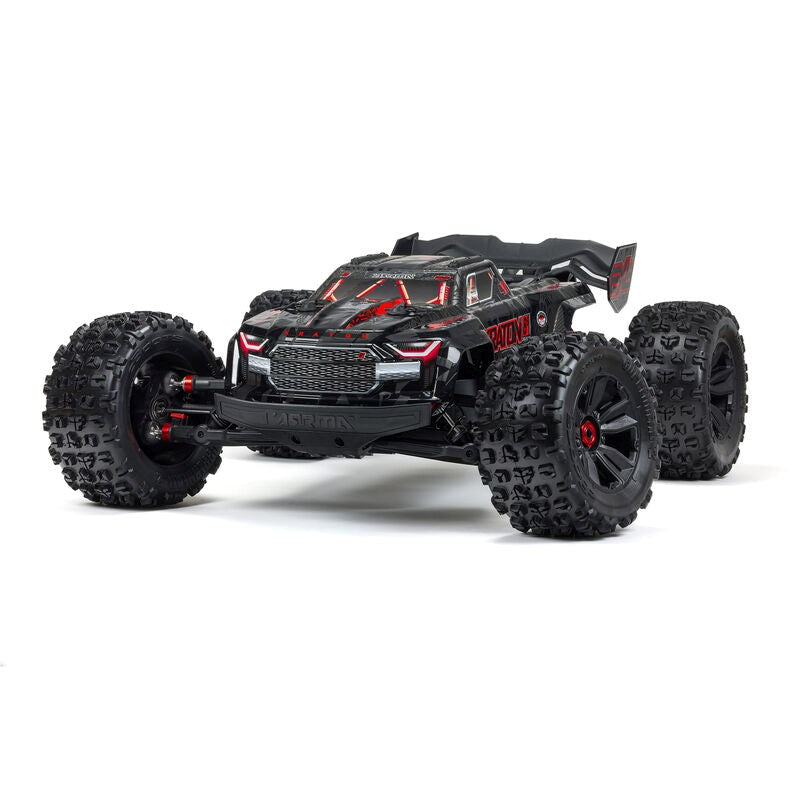ARRMA ARA5808V2T1 1/5 KRATON V2 4X4 8S BLX EXB Brushless Monster Truck RTR Black (8319059886317)