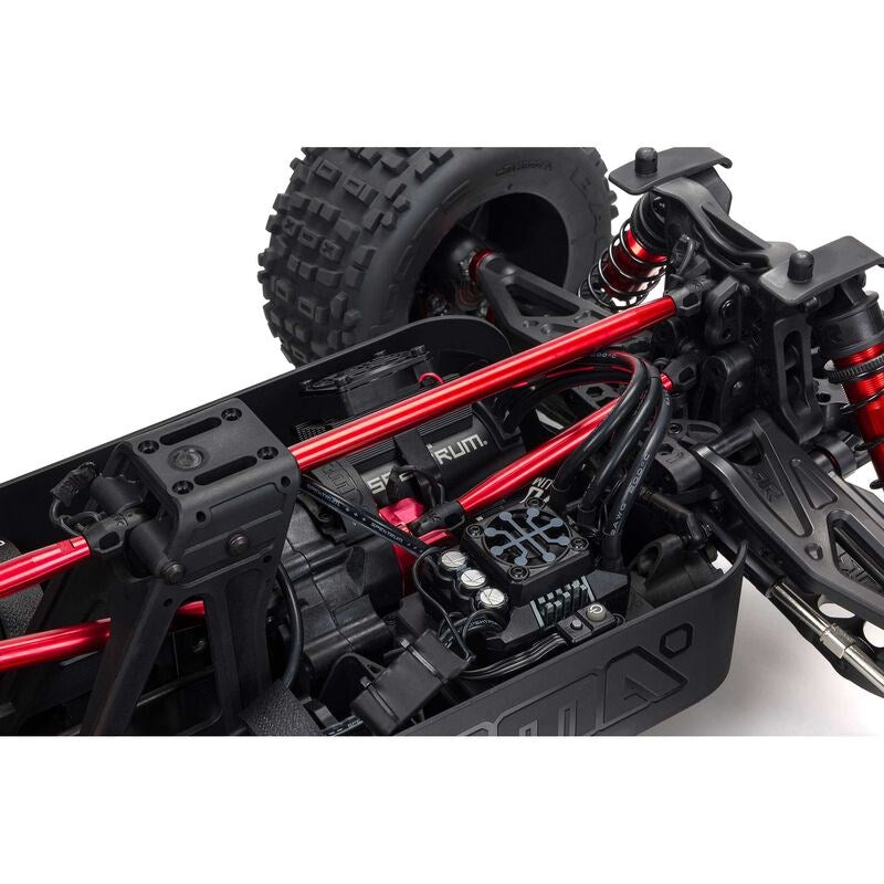 ARRMA ARA5810V2T1 1/5 OUTCAST V2 4X4 8S BLX EXB Brushless Stunt Truck RTR Black - Hobby City NZ