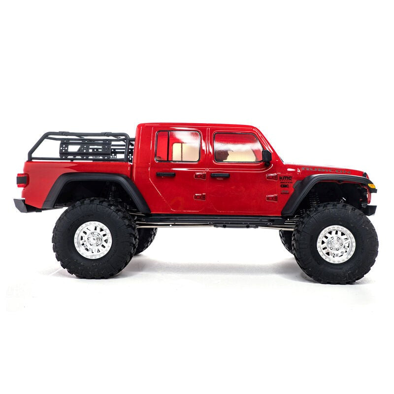 Axial AXI03006BT2 1/10 SCX10 III Jeep JT Gladiator Rock Crawler with Portals RTR Red - Hobby City NZ