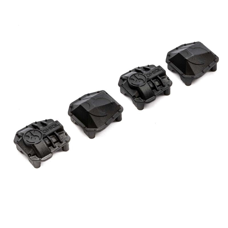 Axial AXI232044 AR45P AR45 Differential Covers Black: SCX10 III - Hobby City NZ