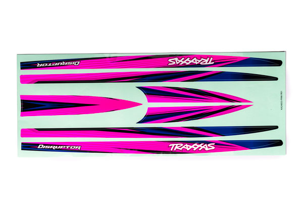 Traxxas 10698 Hull Decal Set Disruptor