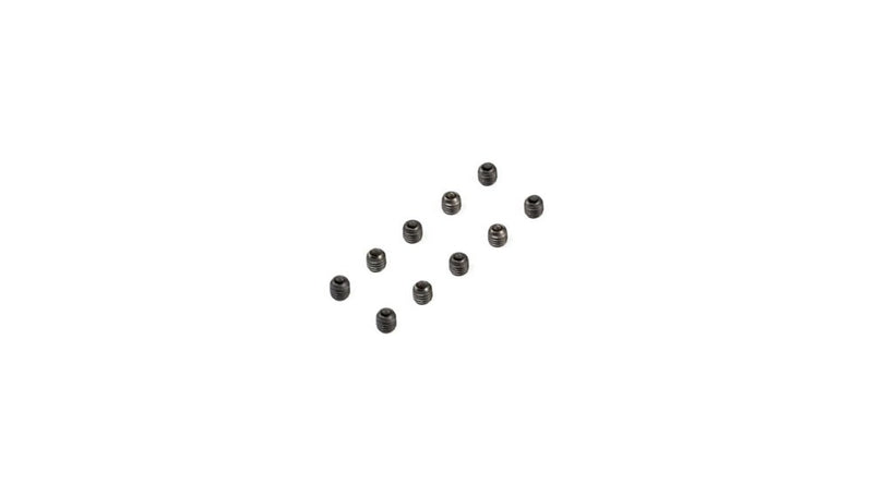 TLR LOSI LOS235026 Set Screws M3 x 4mm Cup Point(10) - Hobby City NZ