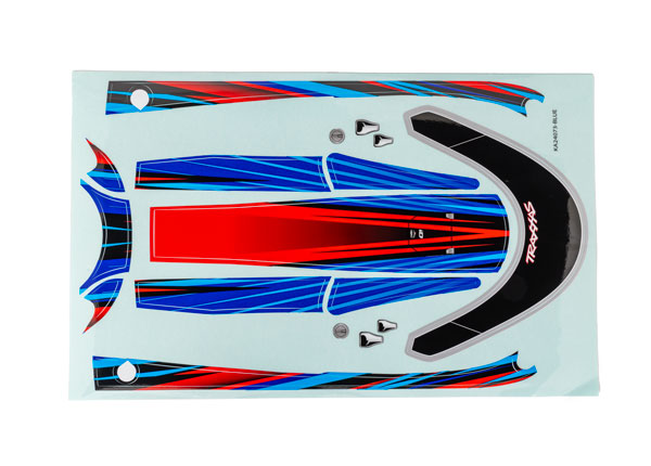 Traxxas 10699 Hatch Decal Set Disruptor (8806080872685)