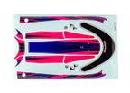 Traxxas Hatch Decal Set Disruptor (4)