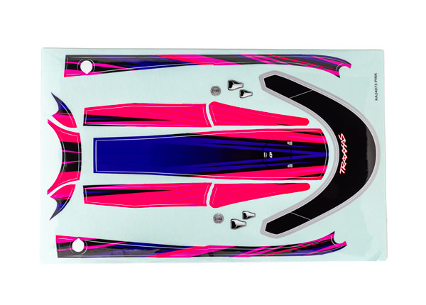 Traxxas 10699 Hatch Decal Set Disruptor (8806080872685)
