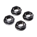 TLR LOSI LOS252112 17mm Flanged Wheel Nut Black (4): Super Rock Rey (8319090327789)