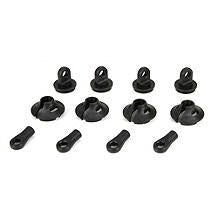 TLR LOSI LOS253006 Spring Cups/Clips/Shock Ends (2): 1:5 4wd DB XL - Hobby City NZ